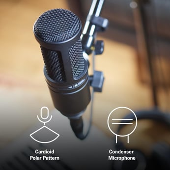 Audio-Technica AT2020 microphone