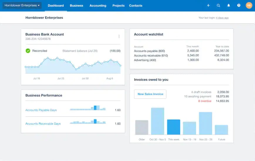xero-interface-accounting-for-smes
